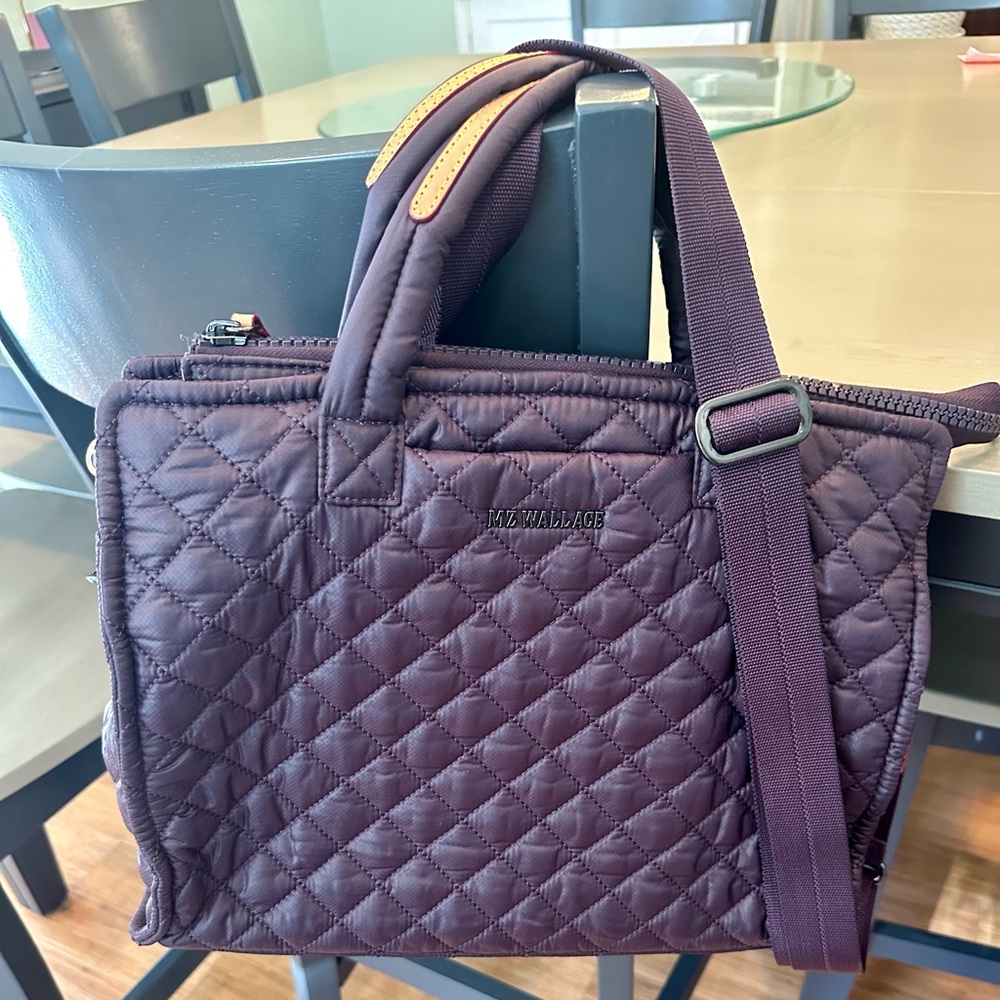 MZW Box Tote in Raisin